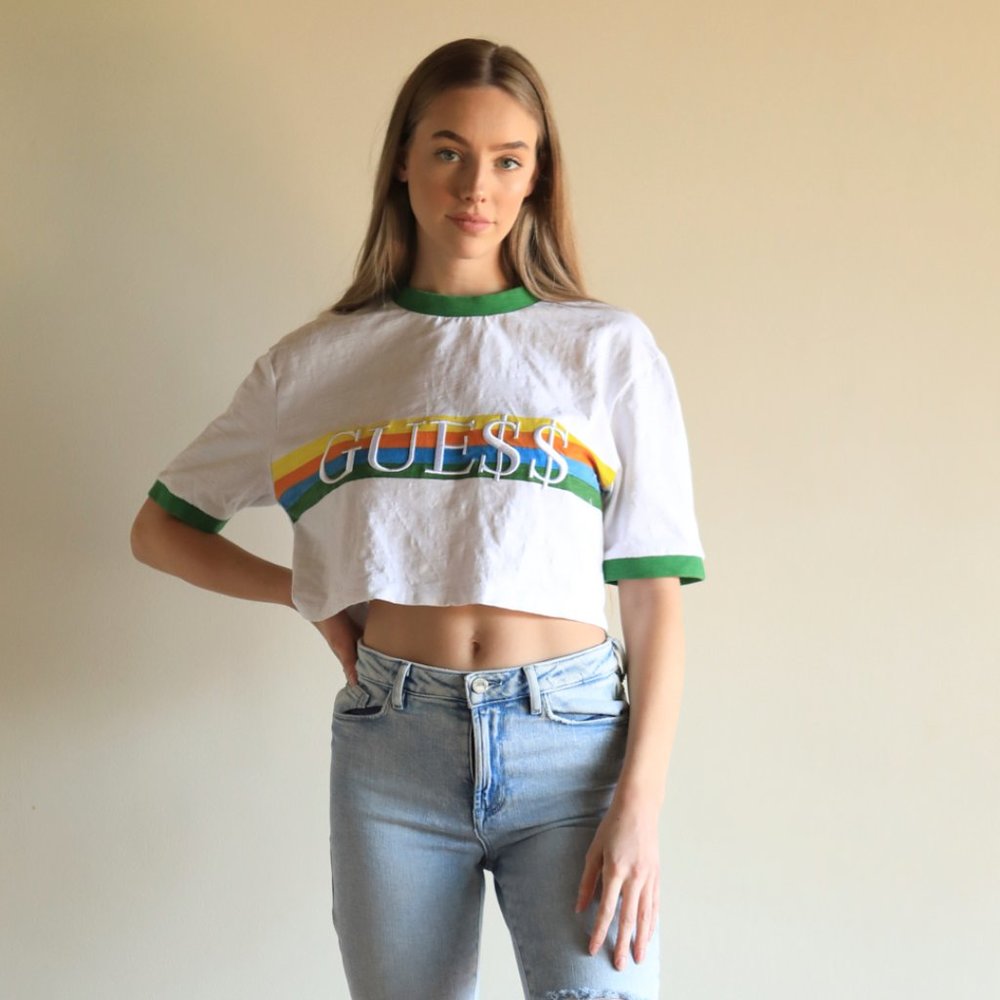 Guess X ASAP Rocky Crop Tee